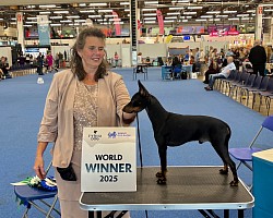 X-Pected Dine Mites Jalapeño, BOS, Best male and WORLD WINNER 2025